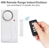 Wsdcam Door Alarm Wireless Anti-Theft Remote Control Door and Window Security Alarms