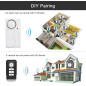 Wsdcam Wireless Door & Window Alarm: Remote Control Home Security - Peace of Mind!