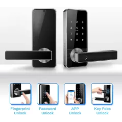 Serrure Intelligente 5-en-1 Tiffane: Accès Facile et Sécurité Renforcée pour Votre Maison