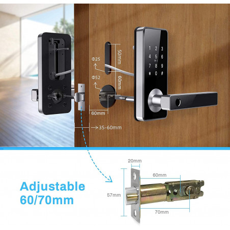 Tiffane H11B Lock, the lock for better security