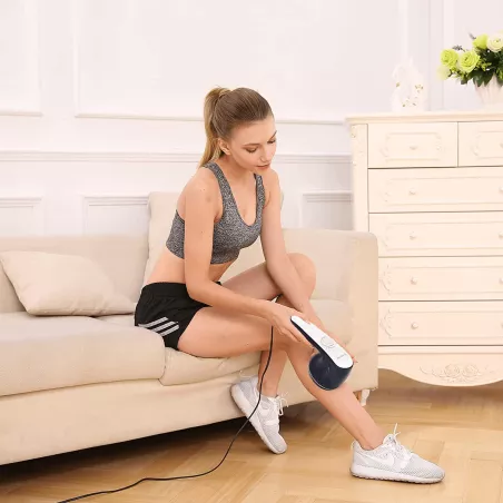Massage Anti-Cellulite Expert: Sculptez, Tonifiez, Relaxez! 4 Têtes, Vitesses Ajustables