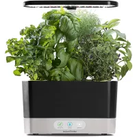 AeroGarden Harvest - Indoor Garden with LED Grow Light, Black
