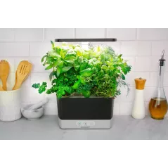 AeroGarden Harvest - Indoor Garden with LED Grow Light, Black
