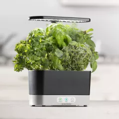 AeroGarden Harvest - Indoor Garden with LED Grow Light, Black