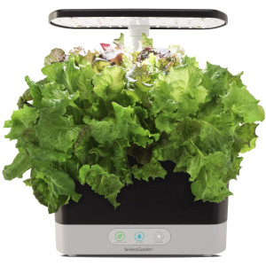 AeroGarden Harvest - Indoor Garden with LED Grow Light, Black