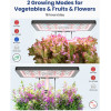 iDOO 12Pods Hydroponics Growing System, Indoor Garden with LED Grow Light, Plants Germination Kit, Built-in Fan, Automatic
