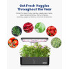 iDOO 12Pods Hydroponics Growing System, Indoor Garden with LED Grow Light, Plants Germination Kit, Built-in Fan, Automatic