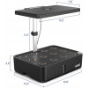 iDOO 12Pods Hydroponics Growing System, Indoor Garden with LED Grow Light, Plants Germination Kit, Built-in Fan, Automatic