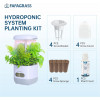 Indoor Garden Hydroponics Growing System, Plant Germination Kit FAFAGRASS Herb Garden Kit Vegetable Growth Lamp Countertop,