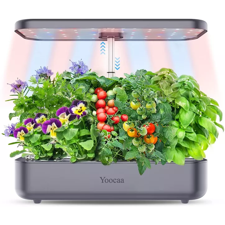 Yoocaa Jardin Hydroponique dIntérieur: Cultivez Facilement Herbes et Légumes Frais!