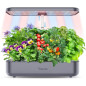 Yoocaa Jardin Hydroponique dIntérieur: Cultivez Facilement Herbes et Légumes Frais!