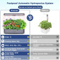 Yoocaa Jardin Hydroponique dIntérieur: Cultivez Facilement Herbes et Légumes Frais!