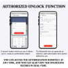 Security Key Lock Box, Bluetooth Smart Secured Lock Box with Management APP, Electronic Digital Security Safe Lock Box with