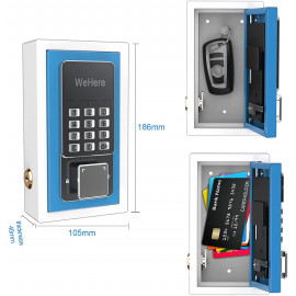 WeHere Key Lock Box use Bluetooth/One-Time Password/Fixed Code