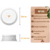 WeHere Key Lock Box use Bluetooth/One-Time Password/Fixed Code Unlock, Electronic Lock Box for House Key, Wall Mount Hide a Key