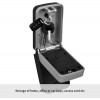 ANSLOCK Key Lock Box, Outside Key Storage Lockbox with Code for Office, House, Warehouse, Wall Mount Push Button Combination