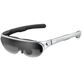 Rokid Air AR Glasses, Myopia Friendly Pocket-Sized Yet Massive Screen with 1080P OLED Dual Display, 43°FoV, 55PPD