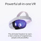 Meta Quest 2: Vivez la VR Immersive Sans Limites! Graphismes HD, Sans Fil, et Confort Inégalé