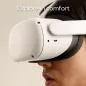 Meta Quest 2: Vivez la VR Immersive Sans Limites! Graphismes HD, Sans Fil, et Confort Inégalé