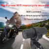 Jinpei JD-03B Dash Cam for Motorcycle,Bicycle and Outdoor Sport, App WiFi,Waterproof,Wide Angle, G-Sensor, Loop Recording