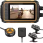Caméra Moto ZOMFOM : Double 1080p, Étanche IP67, GPS, Wi-Fi - Sécurité et Aventure Garantie !