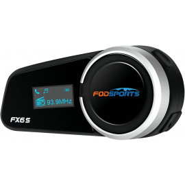 Systeme de communication Fodsports FX6S, pour moto, avec écran LED ...