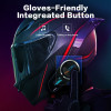 Motorcycle Bluetooth Headsets Communicaton System Fodsports FX6S Helmet Intercom with LED Screen 6 Riders Group Use On