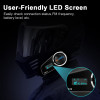 Motorcycle Bluetooth Headsets Communicaton System Fodsports FX6S Helmet Intercom with LED Screen 6 Riders Group Use On
