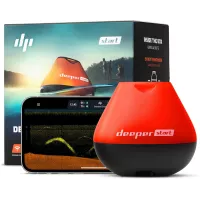 Deeper START Smart Fish Finder – Castable Wi-Fi fish finder for recreational fishing from dock, shore or bank