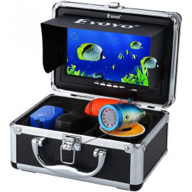 Caméra de Pêche Sous-Marine Portable Eyoyo - Écran LCD 7'', Lumières Infrarouges