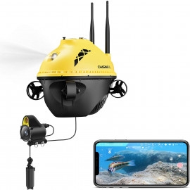 Chasing F1 Underwater Drone Underwater Drone Portable with 1080P Full HD Camera & Night Infrared Scene 65 FT Depth and