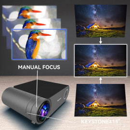 TOPERSON, NATIVE 1080P video projector