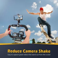 Stabilisateur Caméra Zeadio: Vidéos Pro avec Votre Smartphone! Qualité, Stabilité & Accessoires