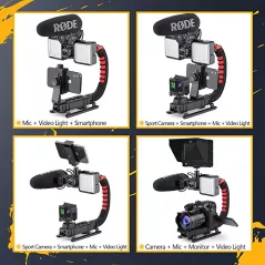 Stabilisateur Zeadio Camera, le stabilisateur pour smartphone