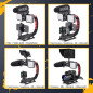 Zeadio Smartphone Video Stabilizer: Pro Quality, Shake-Free Video Rig for iPhone, DSLR & More!