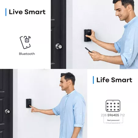 Coffre à Clés Connecté Lockin : Sécurité Bluetooth Extérieure, Accès Facile & Partagé