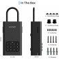 Coffre à Clés Connecté Lockin : Sécurité Bluetooth Extérieure, Accès Facile & Partagé