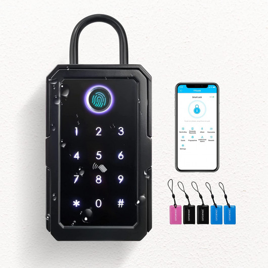 Secure Your Property with CATCHFACE Key Lock Box - Bluetooth Enabled