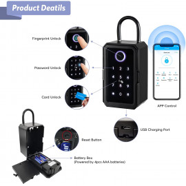 Secure Your Property with CATCHFACE Key Lock Box - Bluetooth Enabled