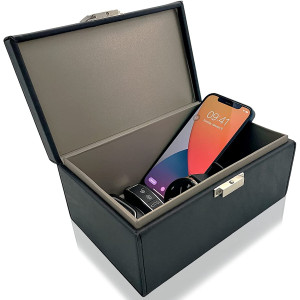 briidea Faraday Box Key Fob Protector, RFID Signal Blocking Box, Faraday Box Signal Blocking Shielding Box for Car Key