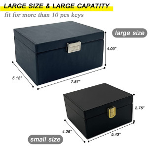 briidea Faraday Box Key Fob Protector, RFID Signal Blocking Box, Faraday Box Signal Blocking Shielding Box for Car Key