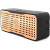 Haut-parleur solaire, haut-parleur portable sans fil Bluetooth en bambou et chargeur de téléphone par REVEAL - Conception en