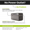 Haut-parleur solaire, haut-parleur portable sans fil Bluetooth en bambou et chargeur de téléphone par REVEAL - Conception en