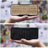 Haut-parleur solaire, haut-parleur portable sans fil Bluetooth en bambou et chargeur de téléphone par REVEAL - Conception en