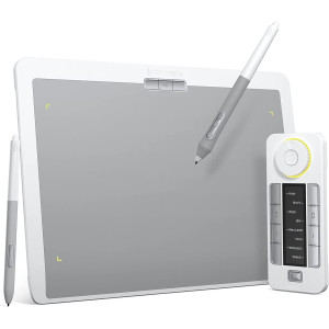 XENCELABS Tablette à Dessin Moyenne, Tablettes Graphiques avec 40 Touches Rapides Personnalisables, Tablette à Stylet