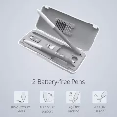 XENCELABS Tablette à Dessin Moyenne, Tablettes Graphiques avec 40 Touches Rapides Personnalisables, Tablette à Stylet