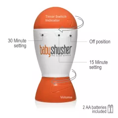 Baby Shusher The Sleep Miracle Sound Machine Rhythmic Human Voice Shushes Baby to Sleep Every Time The Quickest Way to Get Baby
