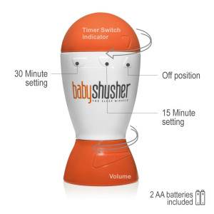 Baby Shusher The Sleep Miracle Sound Machine Rhythmic Human Voice Shushes Baby to Sleep Every Time The Quickest Way to Get Baby