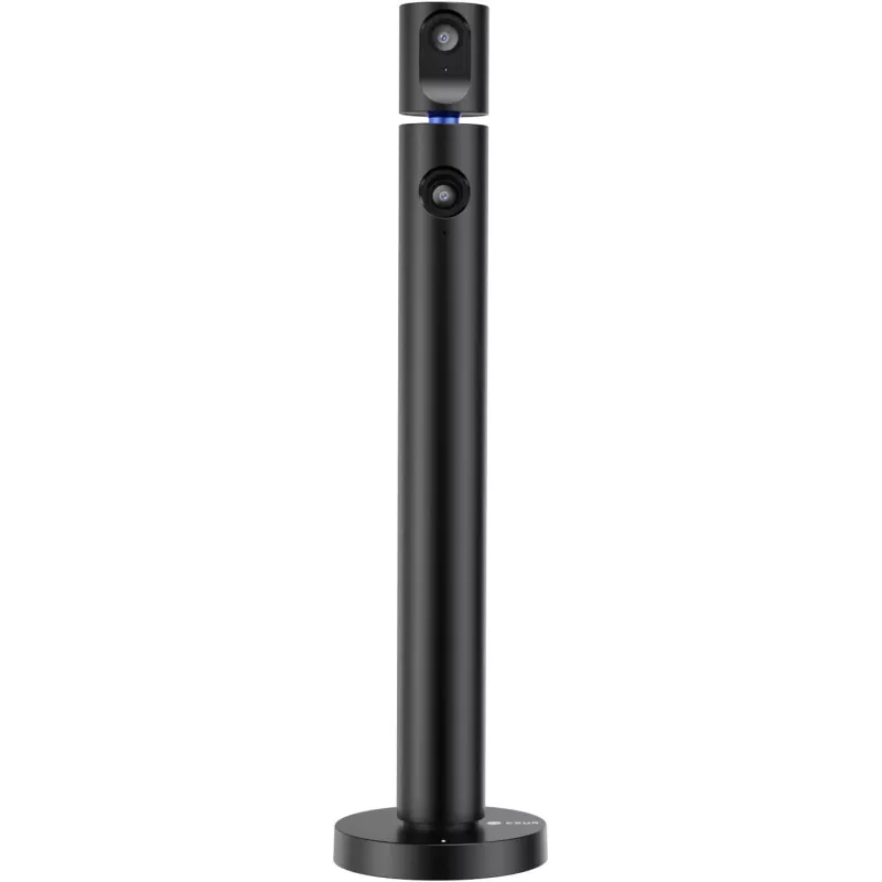 CZUR Halo Streaming Dual Webcam, Professional USB Web Camera1080P with Microphone, 90° View Computer Camera, Plug & Play,