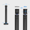 CZUR Halo Streaming Dual Webcam, Professional USB Web Camera1080P with Microphone, 90° View Computer Camera, Plug & Play,
